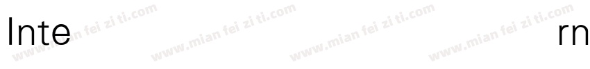 Internacional Light字体转换